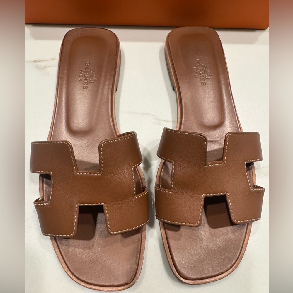 Hermes Oran Sandals